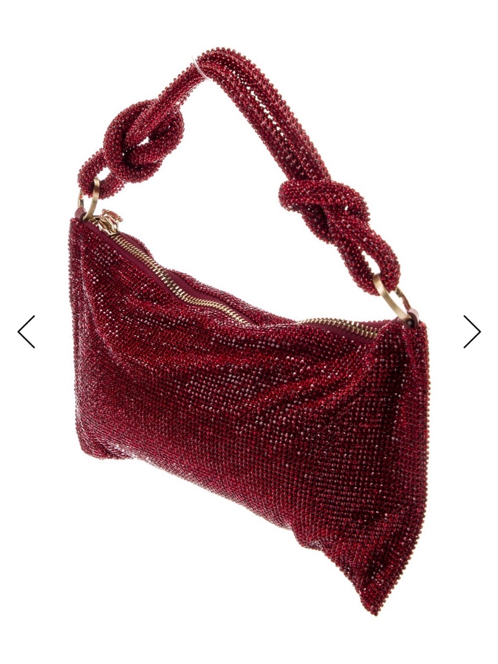 Cult Gaia Red Crystal Bag